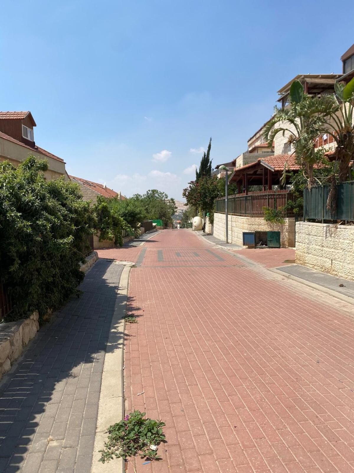 דירת גן מרווחת במיקום מעולה עם נטפליקס חינמי Lägenhet Ma'ale Adumim Exteriör bild